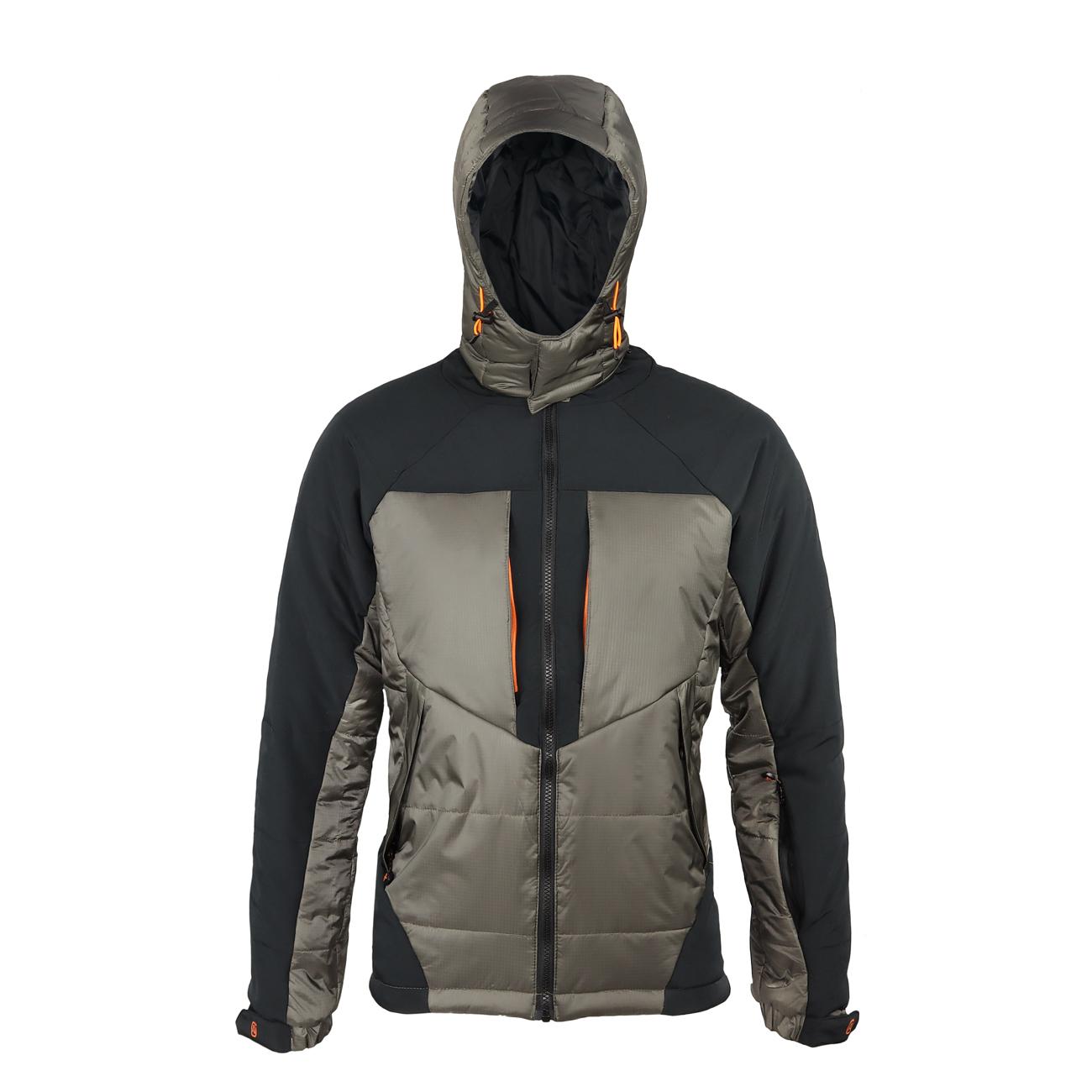 Parka Thinsulate Hombre Gris/Negro Z-9000