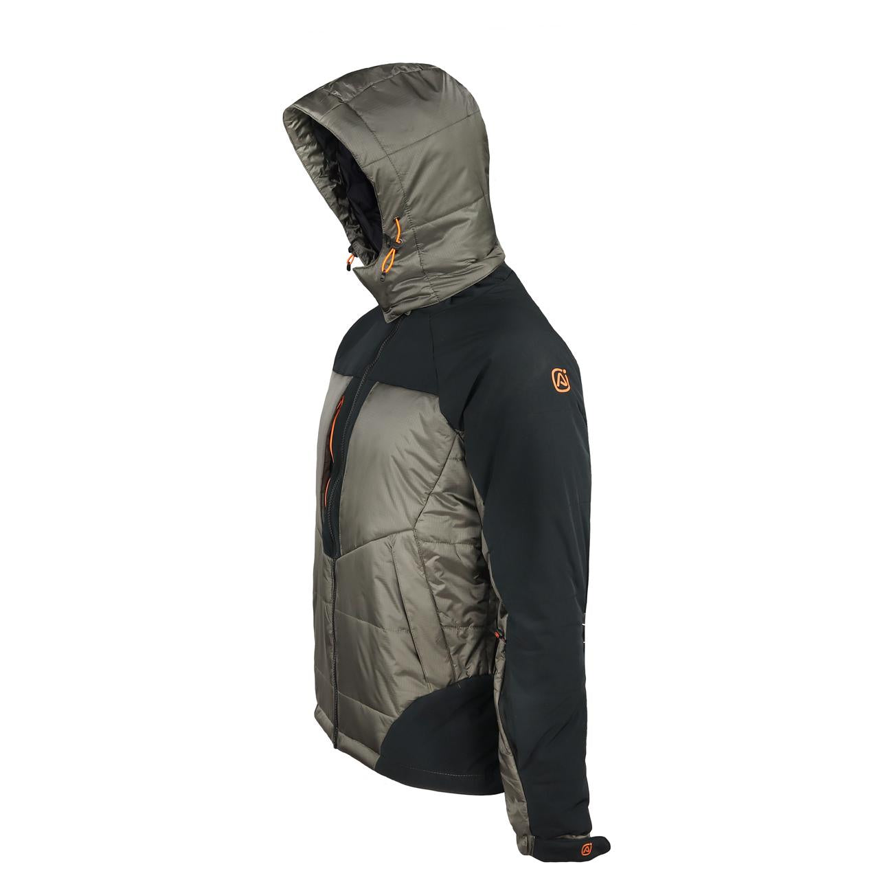 Parka Thinsulate Hombre Gris/Negro Z-9000