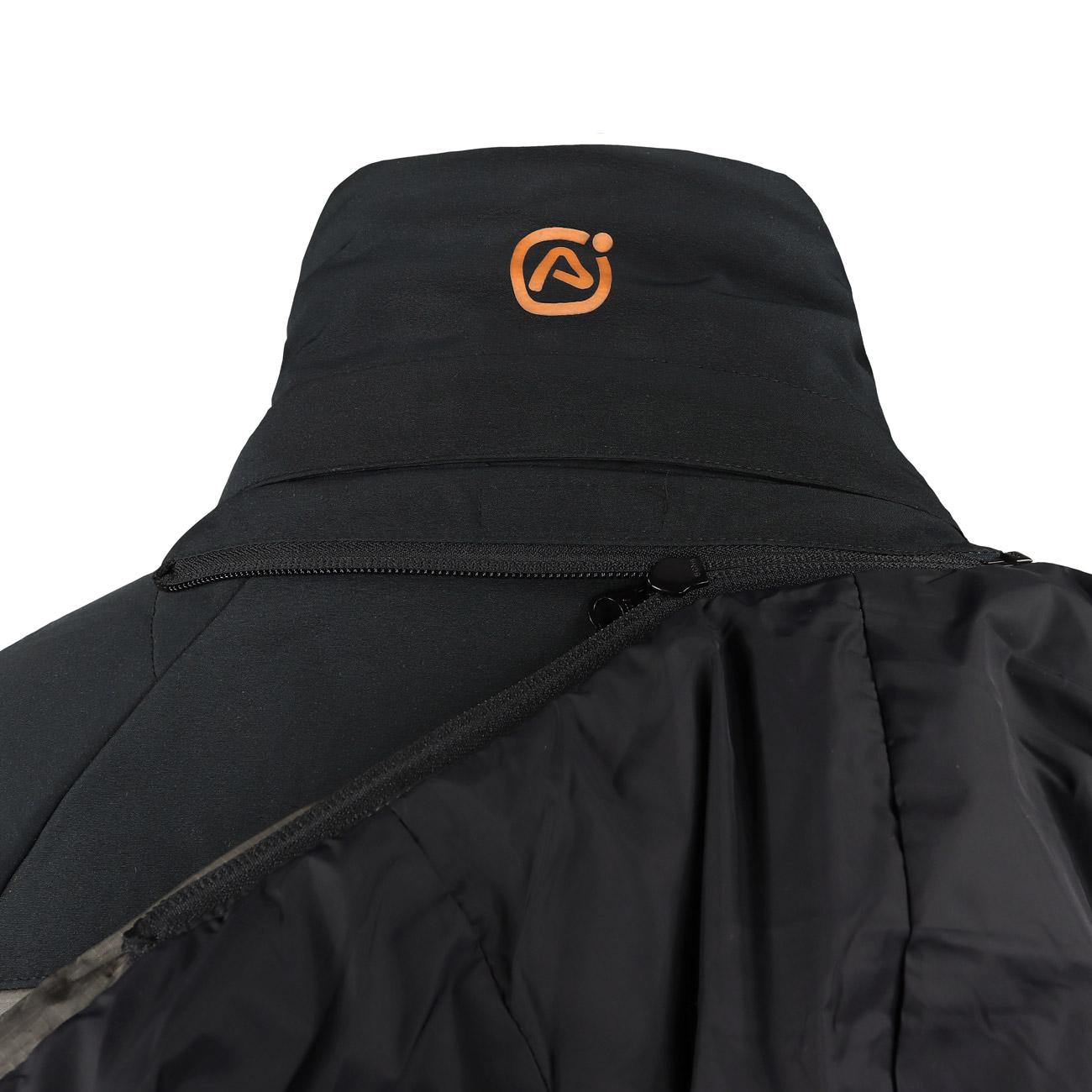 Parka Thinsulate Hombre Gris/Negro Z-9000