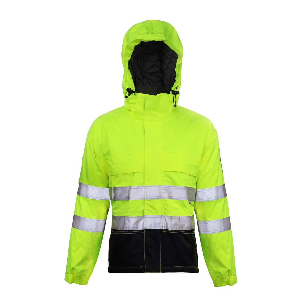 Parka Térmica Alpine Amarillo fluor/Azul