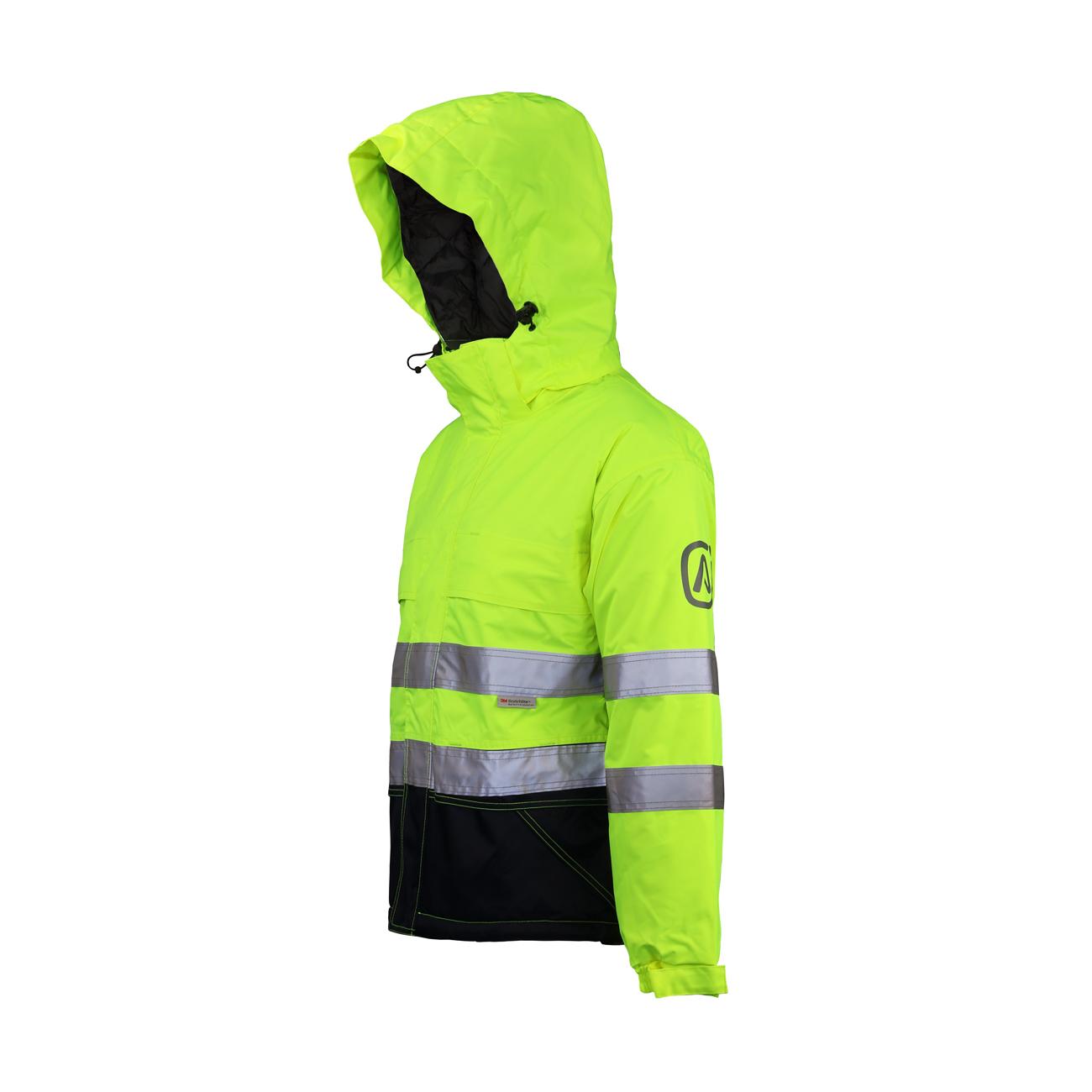 Parka Térmica Alpine Amarillo fluor/Azul