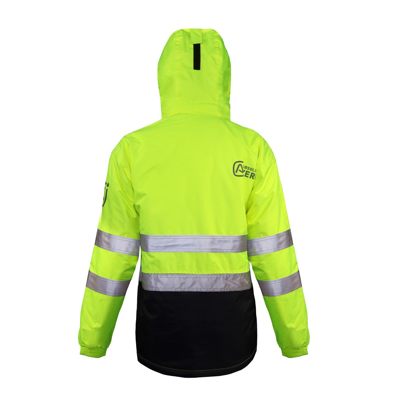 Parka Térmica Alpine Amarillo fluor/Azul