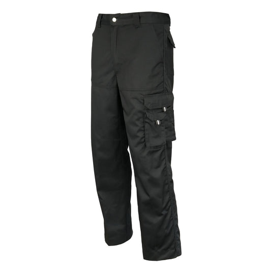 Pantalon Activex Cargo Gabardina 80-20 Negro UV