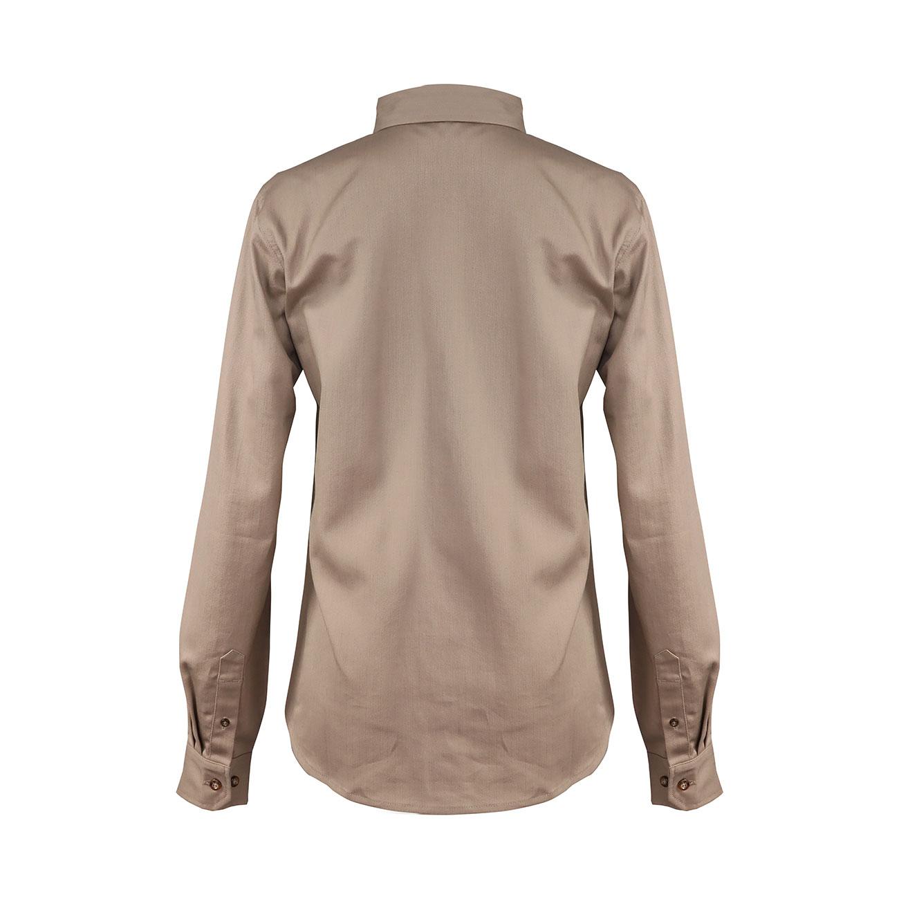 Blusa Ignífuga + NFPA 13034 Beige Mujer