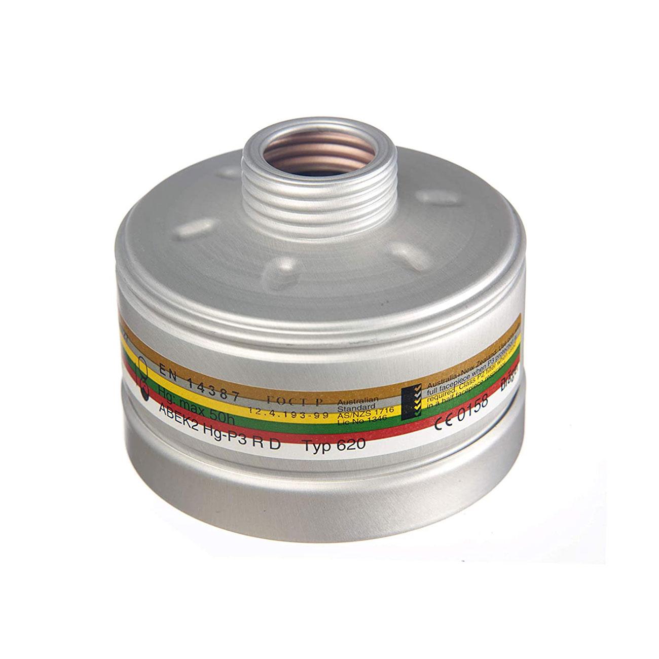 Canister Gases Combinados A2B2E2K2 Hg P3 R D