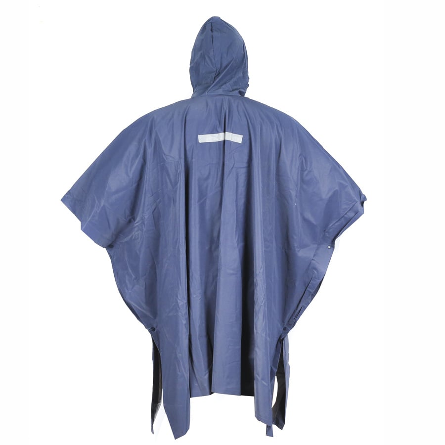 PONCHO PVC CON CINTA REFLECTANTE