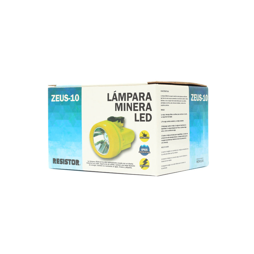 LÁMPARA MINERA ZEUS 10, 10000 LUX