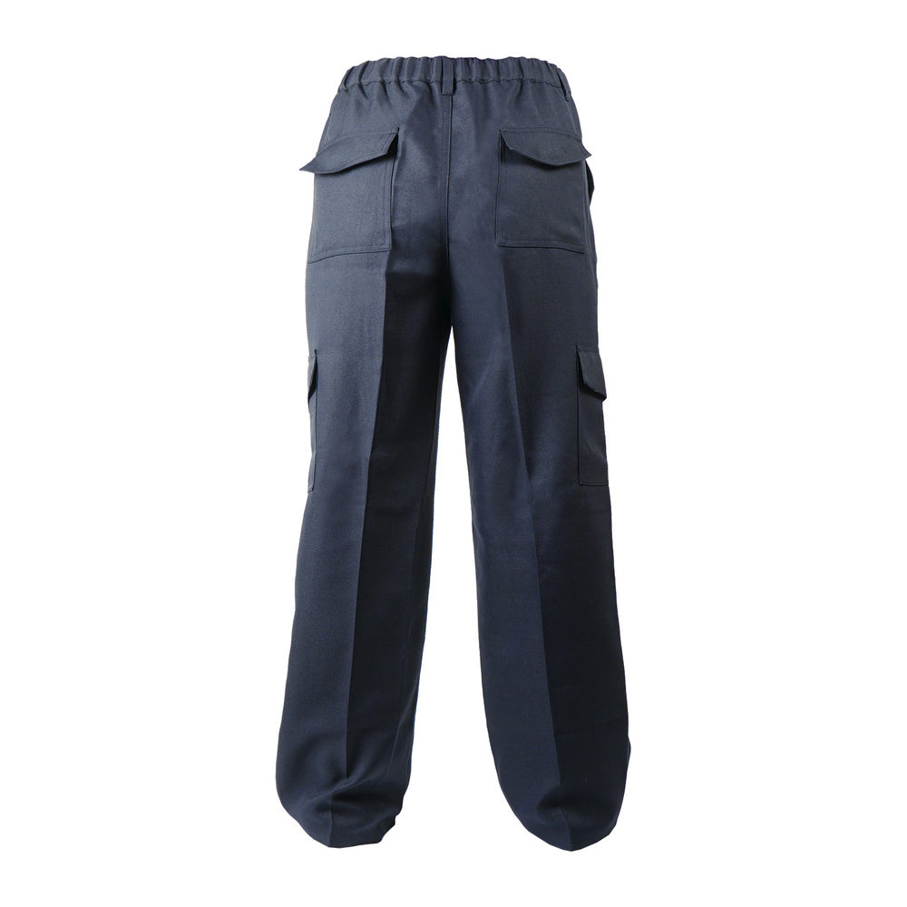 PANTALÓN CARGO POPLIN AZUL