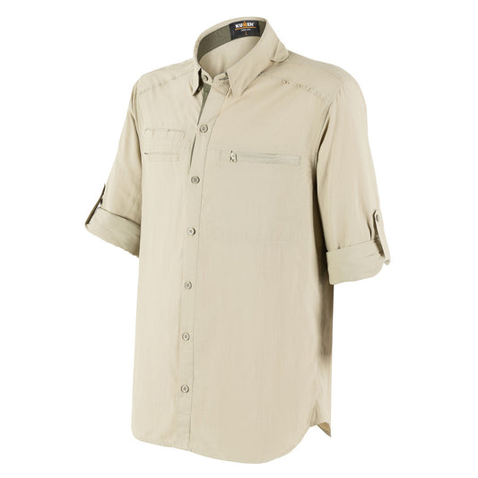 CAMISA LODGE BEIGE