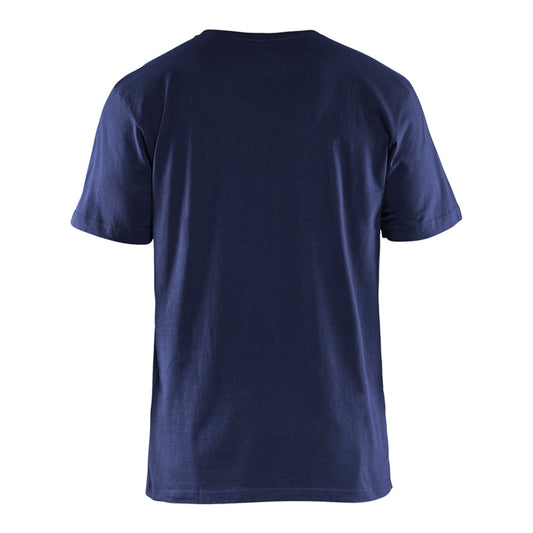 POLERA POLO 100% ALGODÓN MANGA CORTA AZUL