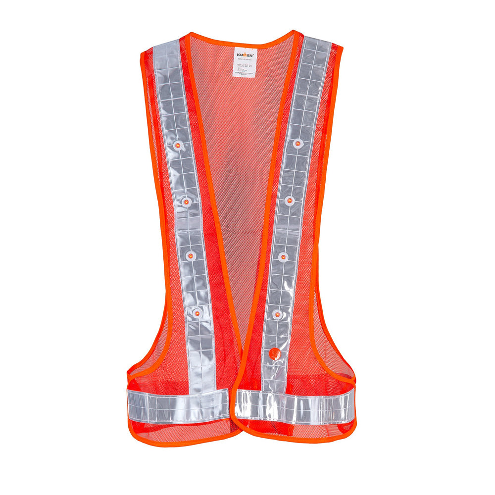 CHALECO LED COLOR NARANJO