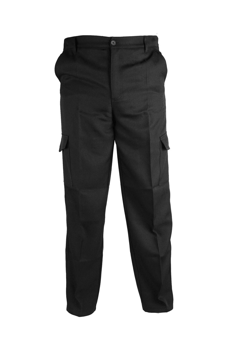 PANTALÓN CARGO GABARDINA NEGRO