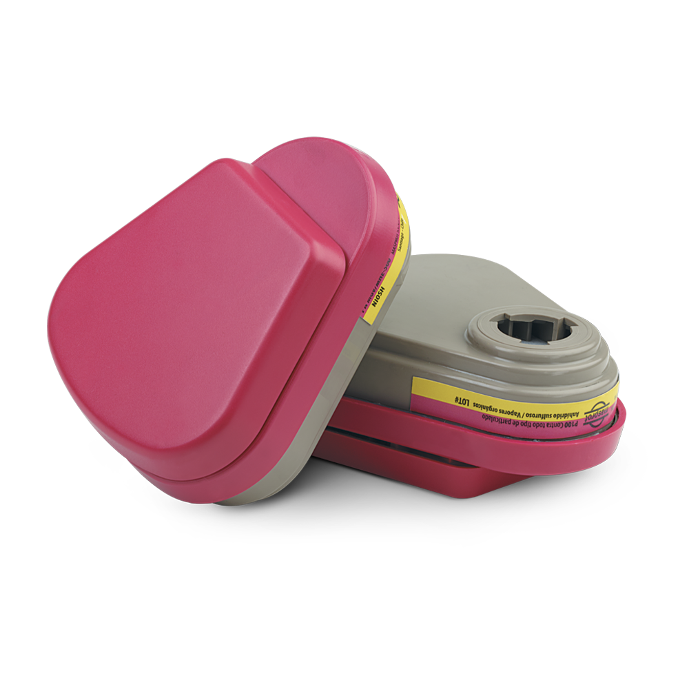 Filtro MGV / MHE 500 (Gases, vapores y particulado) Par