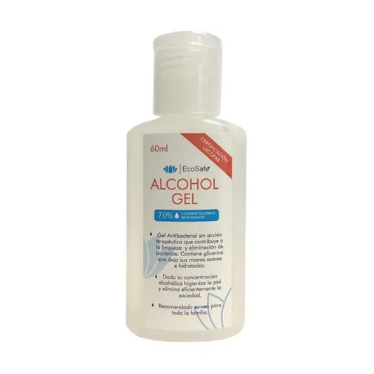 Alcohol Gel con glicerina Safepro 60ml