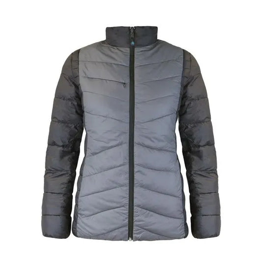 Parka Absolute Zero Mujer Reversible Gris/Calipso Z-6100