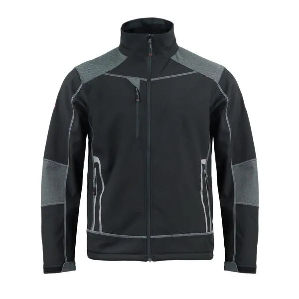 Chaqueta Softshell Hombre Negra Z-1000