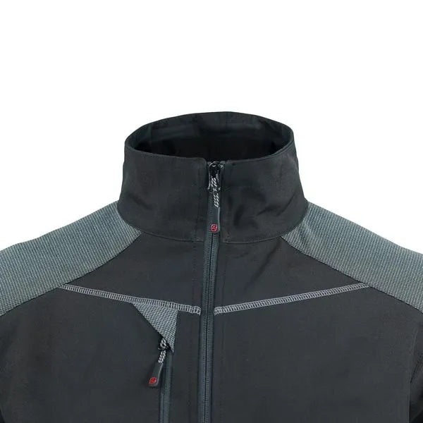 Chaqueta Softshell Hombre Negra Z-1000