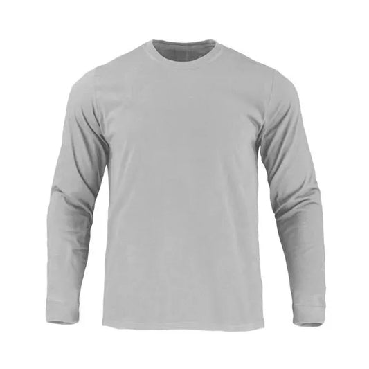 Polera Polo Gris M/Larga UPF 25