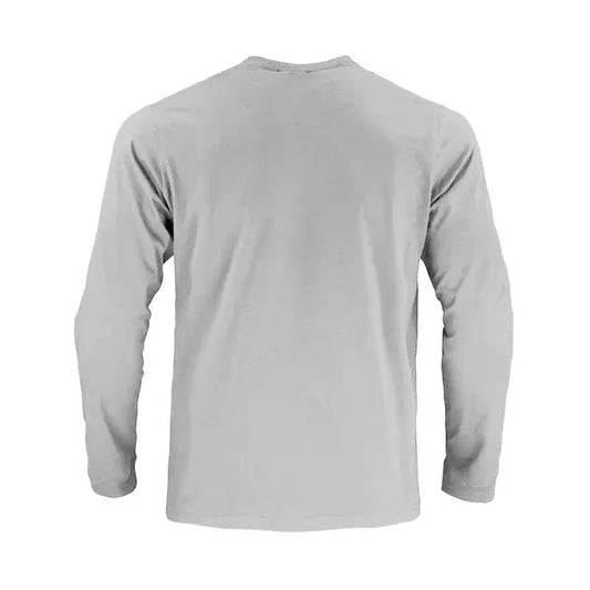 Polera Polo Gris M/Larga UPF 25