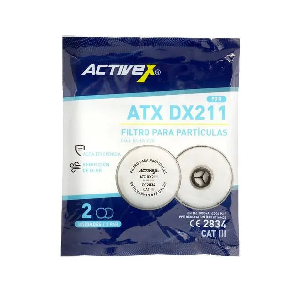 Filtro Activex ATX DX211 Particulas y Olores VO P3 R (Par)