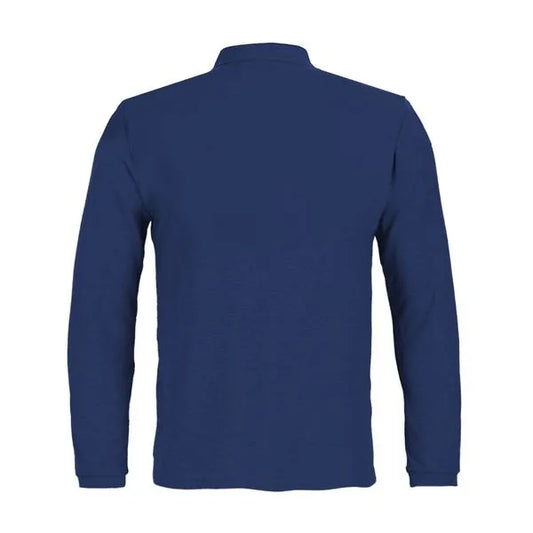 Polera Activex Pique Azul Marino M/Larga UPF 50