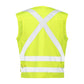 Chaleco Geólogo Cinta 360° Verde Fluor