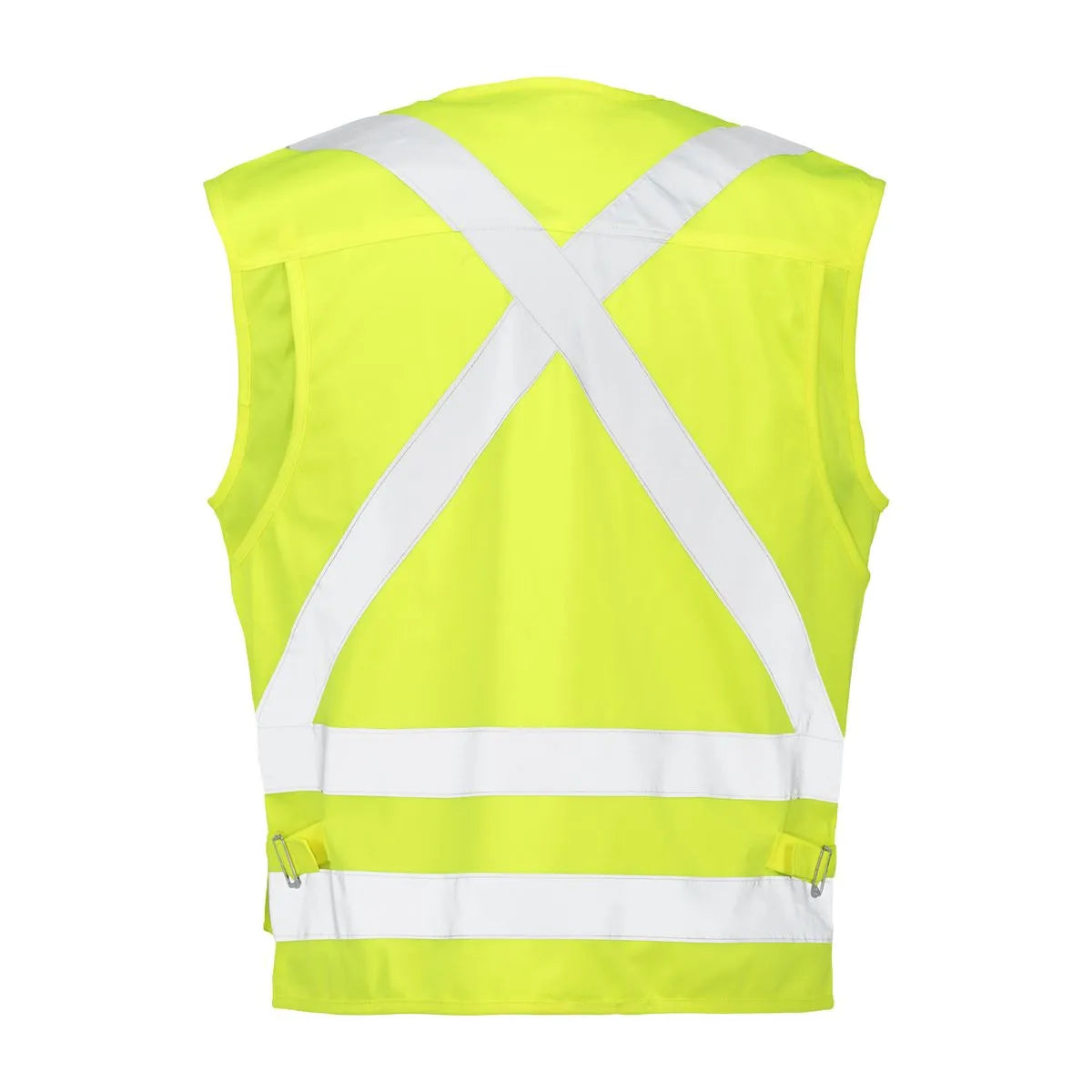 Chaleco Geólogo Cinta 360° Verde Fluor