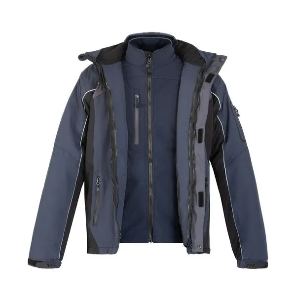 Parka Hombre 3 en 1 Azul Z-9500