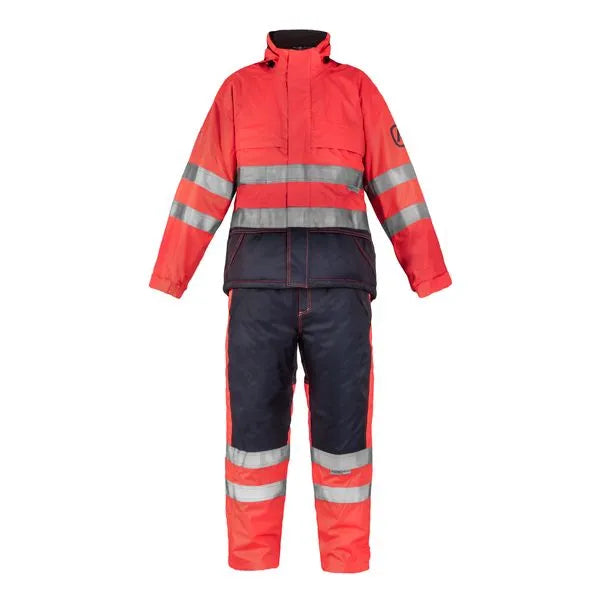 Traje Térmico Alpine Rojo Fluor