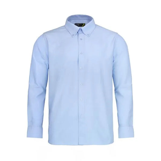 Camisa Oxford Manga Larga Celeste UPF 20