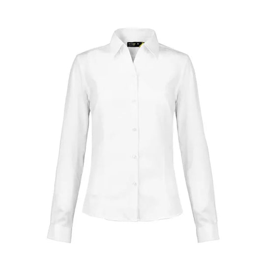 Blusa Oxford M/Larga Blanca UV