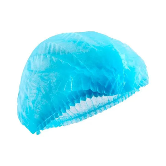 Gorro Desechable 14 Gr y 20" Azul (100 Unid)