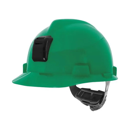 Casco V-Gard Verde Porta Lámpara y Porta Cable 286618
