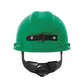 Casco V-Gard Verde Porta Lámpara y Porta Cable 286618