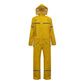 TRAJE PU/PVC ANTIACIDO - CINTA REFLECTANTE AMARILLO