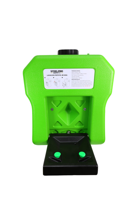 Lavaojos Portátil Por Gravedad 60 Litros BD-600A