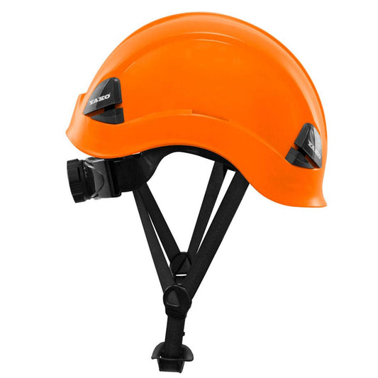 Casco YAKO Para Trabajo de Altura Arnés 3 Puntas Naranjo