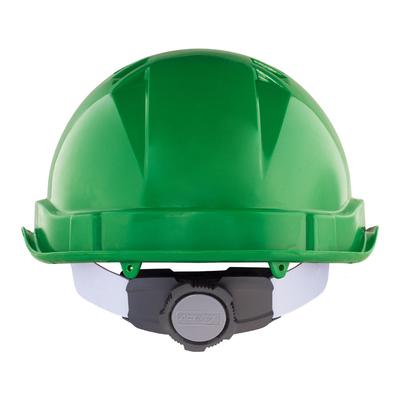 Casco I Verde Arnés Cinta 6 Puntas