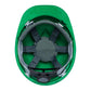 Casco I Verde Arnés Cinta 6 Puntas