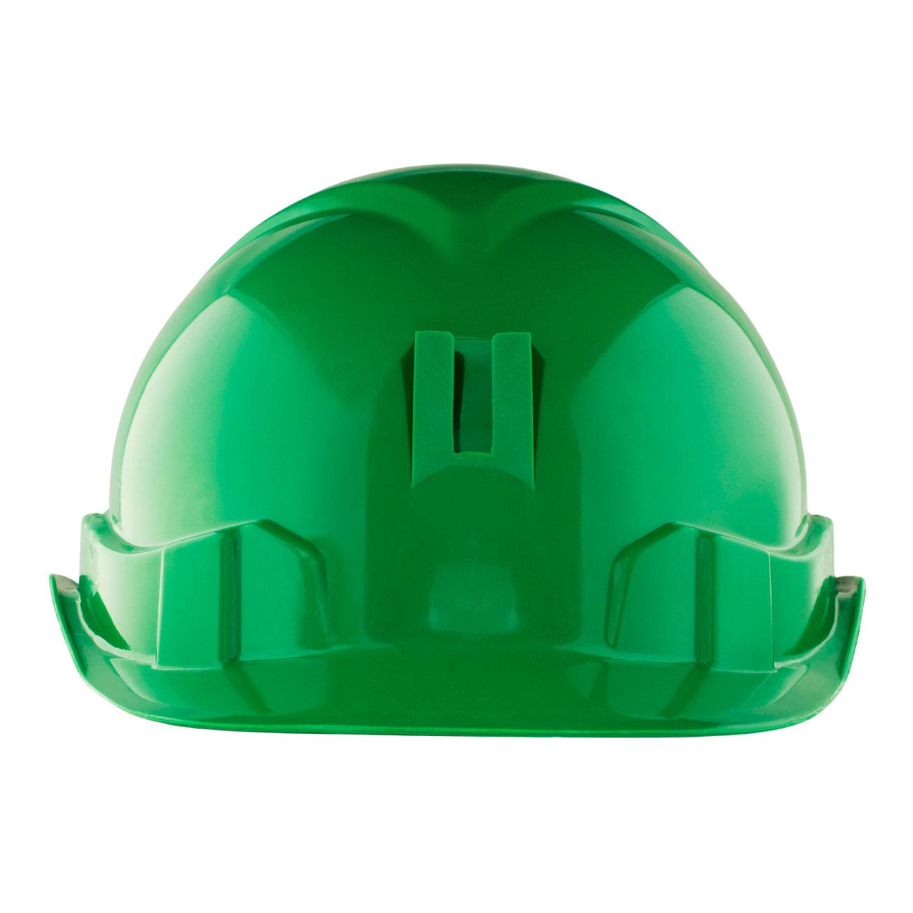 Casco I HDPE Verde Arnés 6 Puntas Ratchet Porta Lámpara