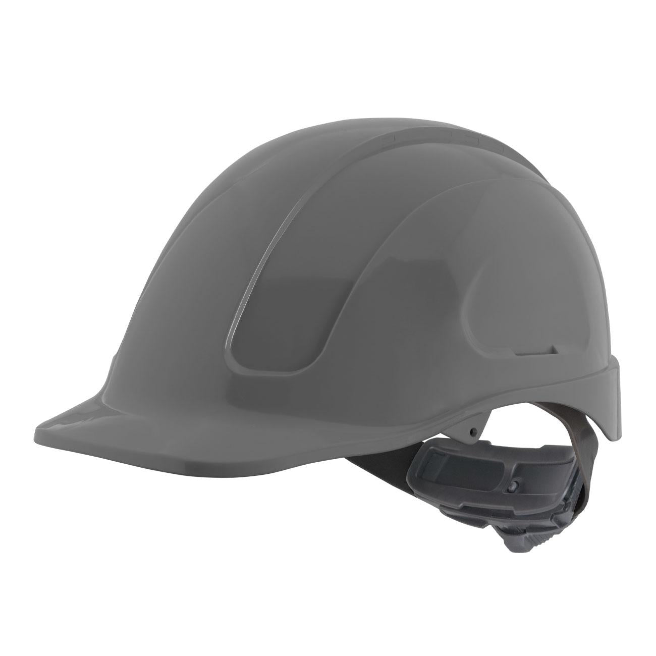 Casco II Gris Arnés 6 Puntas Ratchet