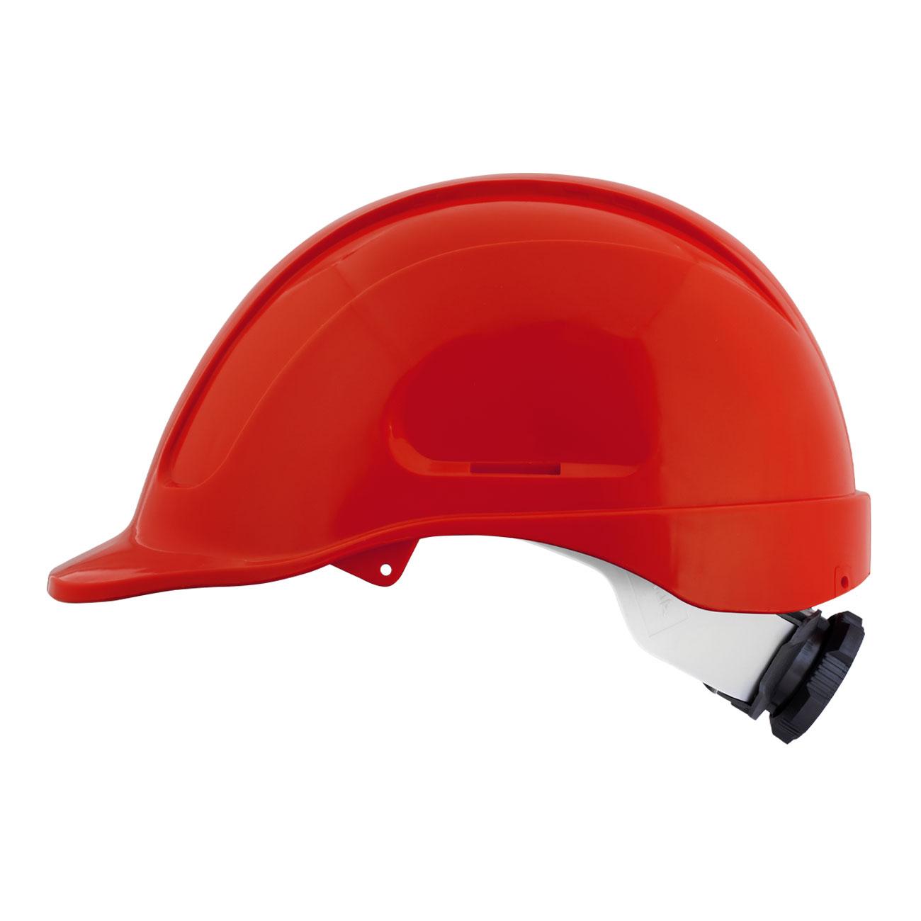 Casco II Rojo Arnés 6 Puntas Ratchet