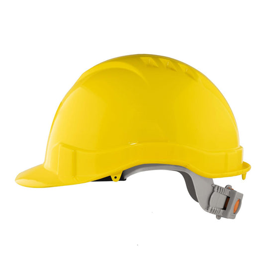 Casco III Amarillo Arnés Botón