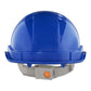 Pack 20 Unid. Casco Activex III Azul Arnes Boton