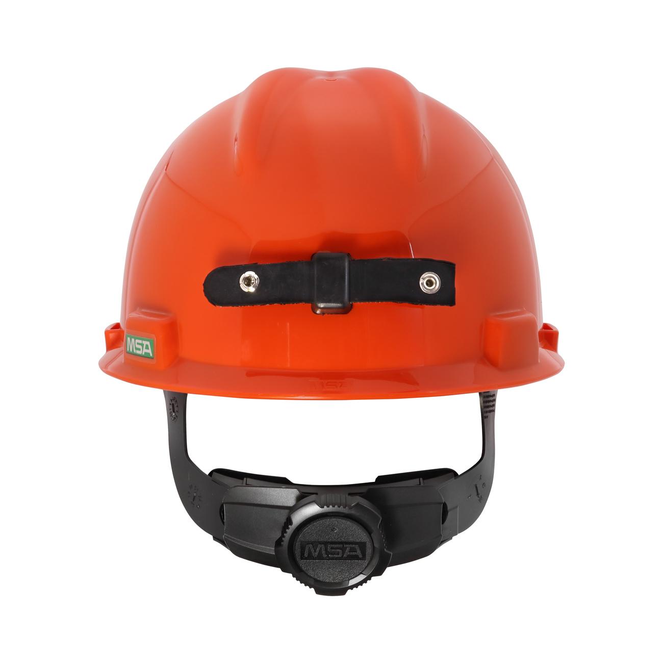 Casco MSA V-Gard Naranjo Fas-Trac III Con PL/Pc 286641