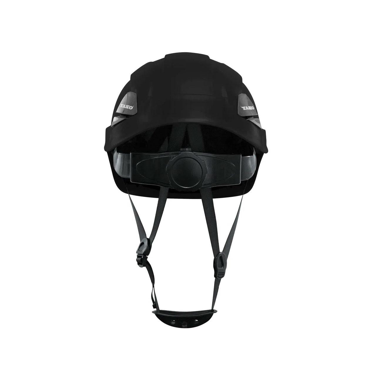 Casco YAKO para trabajo de altura (3 puntas) Negro