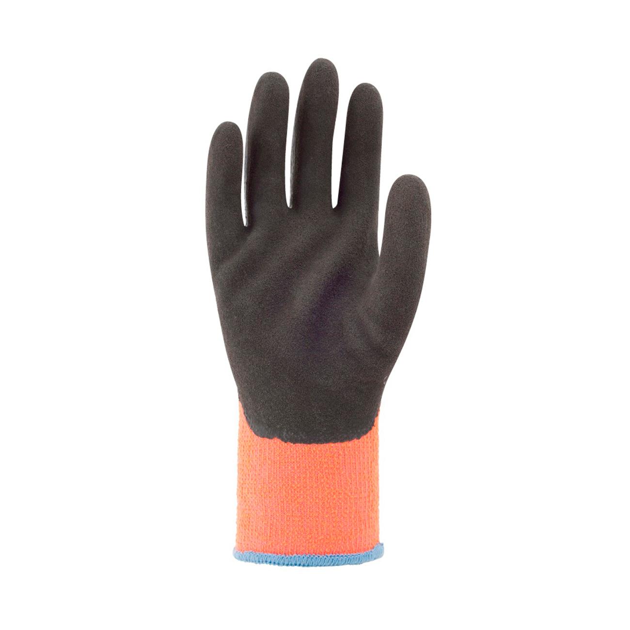 Guante Powergrab Thermo 3/4 Naranjo