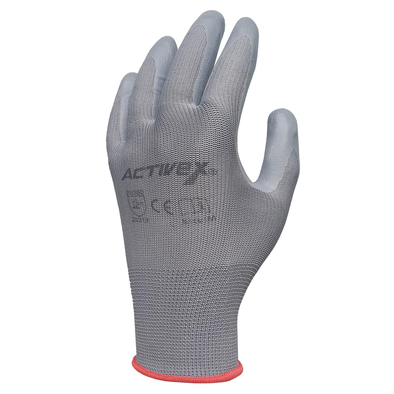 Guante Multigrip Nylon/Nitrilo Gris