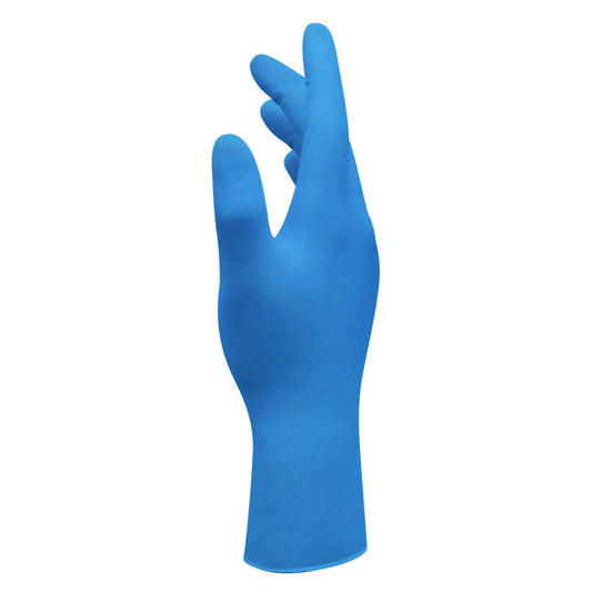 Guante Examinación Nitrilo Azul (100 Unidades)