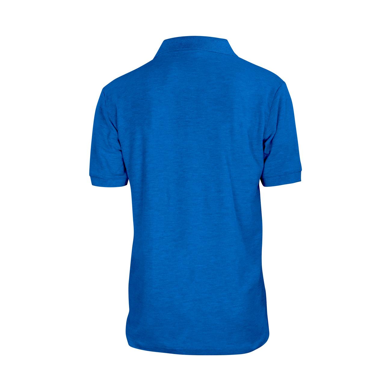 Polera Activex Pique Azulino M/Corta UPF 40